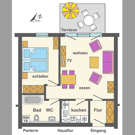 홀리데이파크 Freesenbruch - Ferienwohnung 4.2 *
